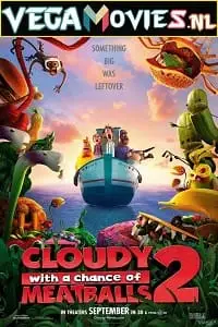 cloudy with a chance of meatballs 2 2013 , vegamovies3