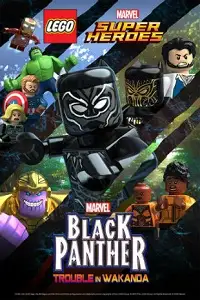 lego marvel super heroes black panther trouble in wakanda 2018 , vegamovies3