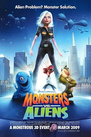 monsters vs. aliens 2009 , vegamovies3
