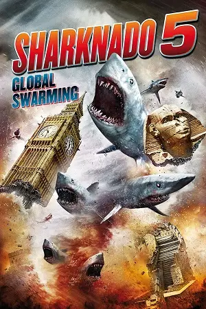 sharknado 5 global swarming 2017 , vegamovies3