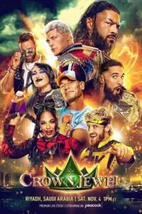 wwe crown jewel ppv 4th november 2023 , vegamovies3