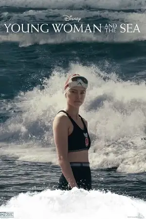 young woman and the sea 2024 , vegamovies3